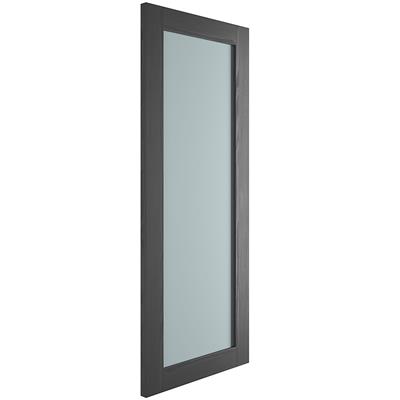 NOLITA GREY OPAQUE GLASS PRE-FINISH DOOR 80x32