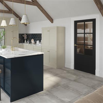 DOVER MARINA 1P/6L GLZD WHITE PRM DOOR 80x32