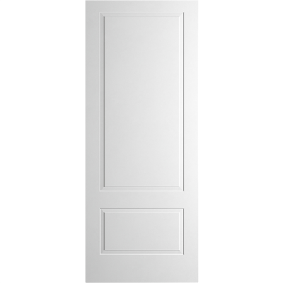 DOVER 2 PANEL WHITE PRIMED DOOR 80x32