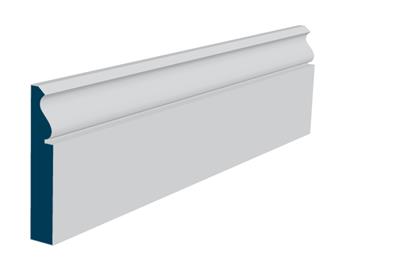 PRIMED EDWARDIAN SKIRTING 25X169X3.6(5PCS)