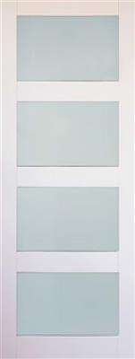 KIRKLAND PRIME SHAKER 4P ETCHGLASS DOOR 80x32