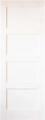 KIRKLAND PRIMED SHAKER 4P DOOR 80x32