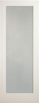 BOSTON SHAKER PRIMED DOOR FROSTED GLZ 80x32