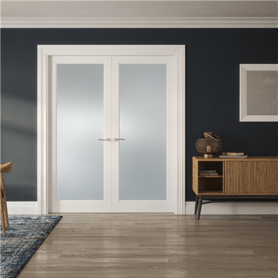 KENMORE WHITE PRIMED LAMSAFE GLAZED DOOR 80X32