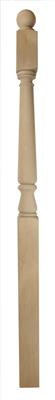 RB FULL NEWEL COMPLETE  1531 X 90 X 90 PINE