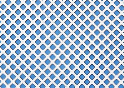 SCREENING PANEL 1810X610 MDF WHITE DIAMOND