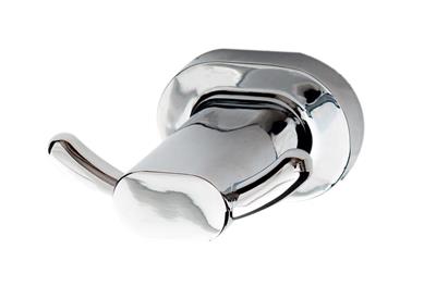 TEMA SOFIA DOUBLE ROBE HOOK CHROME