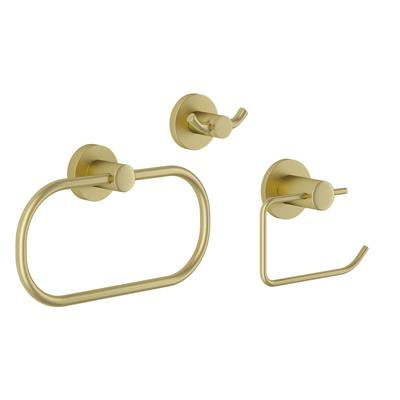 MALMO GOLD 3 PIECE SET (ROLL, RING & HOOK) x 3pcs