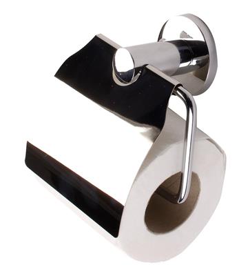 TEMA MALMO TOILET ROLL HOLDER WITH LID CHROME