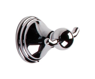 TEMA ARNO DOUBLE ROBE HOOK CHROME