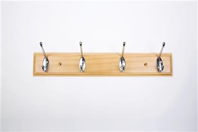 TEMA COAT HOOK 4 PIN ANTIQUE PINE