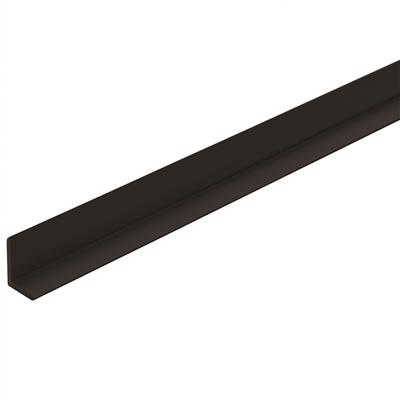 DUMAWALL EXTERNAL CORNER L-TRIM 2.6M BLACK