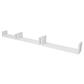 DURALINE U SHELF KIT WHITE PVC 42x10x10CM X 6KITS