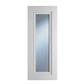 CHARLESTON 1P CLEAR GLASS WHITE PRIMED DOOR 80x32