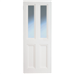 CLAREMONT PRIMED DOOR BEVELLLED GLAZED 78X30