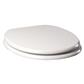 EUROSHOWERS MOULDED WHITE TOILET SEAT