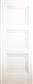FRANKLIN WHITE PRIMED 3 PANEL DOOR 80X32