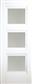 FRANKLIN WHITE PRIME 3P FROSTED GLZ DOOR 80X32