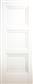 FRANKLIN WHITE PRIMED 3 PANEL DOOR 80X34X42mm