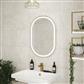 TEMA IDRO IP44 LED PILL SHAPE MIRROR 70X50 DEMIST