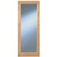 RUSHMORE CLEAR GLAZED OAK DOOR PRE-FIN 80X32