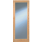 RUSHMORE CLEAR GLAZED OAK DOOR PRE-FIN 80X34