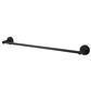 HACEKA KOSMOS TOWEL RAIL SINGLE 61CM MATT BLACK 