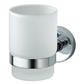 N402302-HACEKA KOSMOS SINGLE TUMBLER HOLDER CHROME