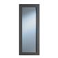 NOLITA GREY CLEAR GLASS PRE-FINISHED DOOR 80x32