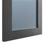 NOLITA GREY CLEAR GLASS PRE-FINISHED DOOR 80x32