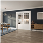 DOVER  TEMPLAR 1P/9L GLZ WHITE PRM DOOR 80x32