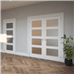KIRKLAND PRIME SHAKER 4P ETCHGLASS DOOR 80x32