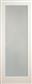 BOSTON SHAKER PRIMED DOOR FROSTED GLZ 80x32