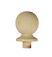 RB NEWEL CAP BALL 106 X 85 X 85 PINE