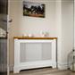 TEMA GEORGIAN RAD CAB 2 TONE WHITE & OAK MEDIUM