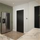SEATTLE 3 PANEL BLACK PRIMED DOOR 80x32