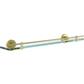 MALMO GOLD GLASS SHELF x 3pcs