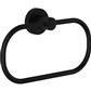MALMO BLACK TOWEL RING x 3pcs