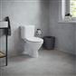 TEMA SLIMLINE DELUXE SOFT CLOSE TOILET SEAT WHITE