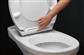 TEMA SLIMLINE DELUXE SOFT CLOSE TOILET SEAT WHITE