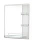 TEMA ETCHED MIRROR RECTANGLE 80X60CM w 3 SHELVES