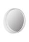 TEMA TUSCANY 60cm WHITE ROUND FRAMED SHELF MIRROR