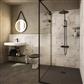 TEMA WIRE 2 TIER SHOWER BASKET BLACK