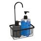 TEMA WIRE SINGLE HOOK OVER SHOWER CADDY BLACK
