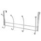 TEMA WIRE OVER DOOR MULTI HOOK CHROME