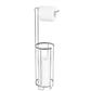 TEMA WIRE FREE STANDING ROLL HOLDER CHROME